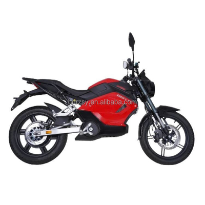 72v 3000w 전기 오토바이 2인 전기 모페드 스쿠터 시속 80km/h의 고속과 17 인치 알루미늄 휠 허브