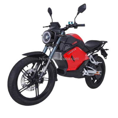 72v 3000w 전기 오토바이 2인 전기 모페드 스쿠터 시속 80km/h의 고속과 17 인치 알루미늄 휠 허브