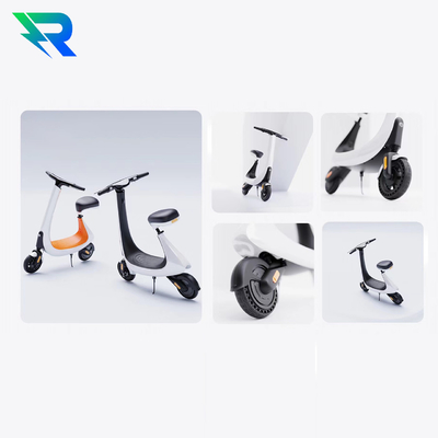 좌석 안전 디자인과 함께 10 인치 2 바퀴 전기 스쿠터 400w 모터 최고 속도 24km/h 범위 한 충전 60km