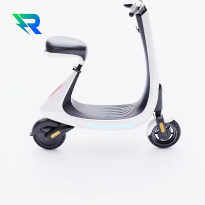 좌석 안전 디자인과 함께 10 인치 2 바퀴 전기 스쿠터 400w 모터 최고 속도 24km/h 범위 한 충전 60km