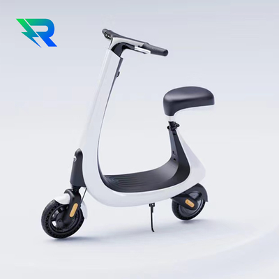 좌석 안전 디자인과 함께 10 인치 2 바퀴 전기 스쿠터 400w 모터 최고 속도 24km/h 범위 한 충전 60km