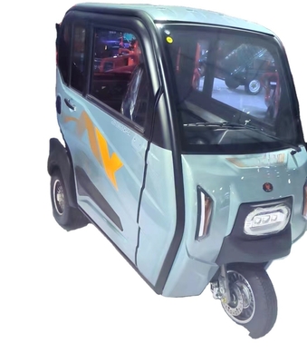 앞 드럼 후방 드럼 브레이크 시스템 60V 1000W DC 모터 전기 트라이사이클
