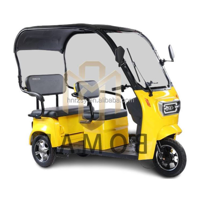 전기 삼륜자동차 성인용 삼륜자동차 48v 60v 72v 유료 화물 용량 ≥400kg 등급 능력 ≥25° 일반 전기
