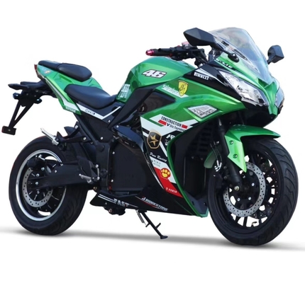 전기 오토바이를 위한 맞춤형 컬러 리?? 배터리 최대 속도 75km/h 2000w 전기 모페드 5000w