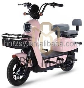스틸 프레임 성인 배터리 전자 도시 자전거 48V 350W 전기 자전거 Sepeda 모터바이크