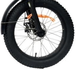 내장 배터리와 전력당 60km 범위의 작은 녹색 체인 잠금 전기 자전거