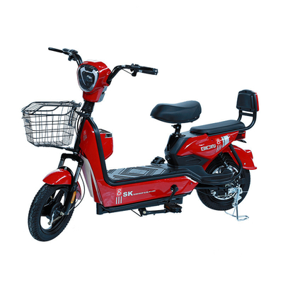 18&quot; 휠 사이즈 7 스피드 전기 도시 자전거 350Watt / 500Watt 48v 12ah 배터리 E 자전거 2024 전기 자전거 스쿠터