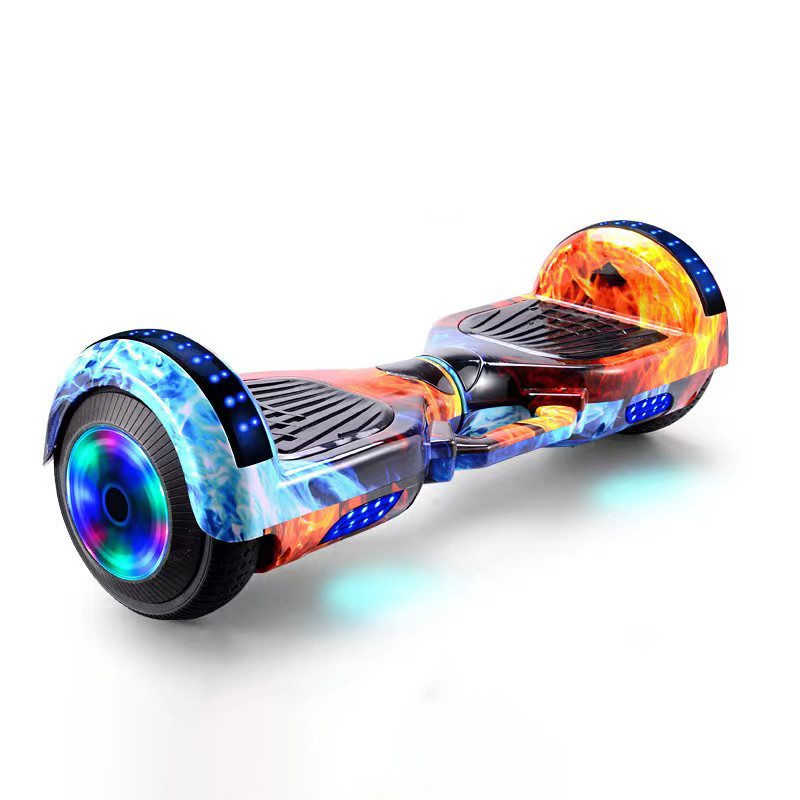 7&quot; 전기 스쿠터 LED 2 휠 라이트 250w*2 자균형 호버 보드 오프 로드 최대 속도 30km/h 배터리 용량 10Ah