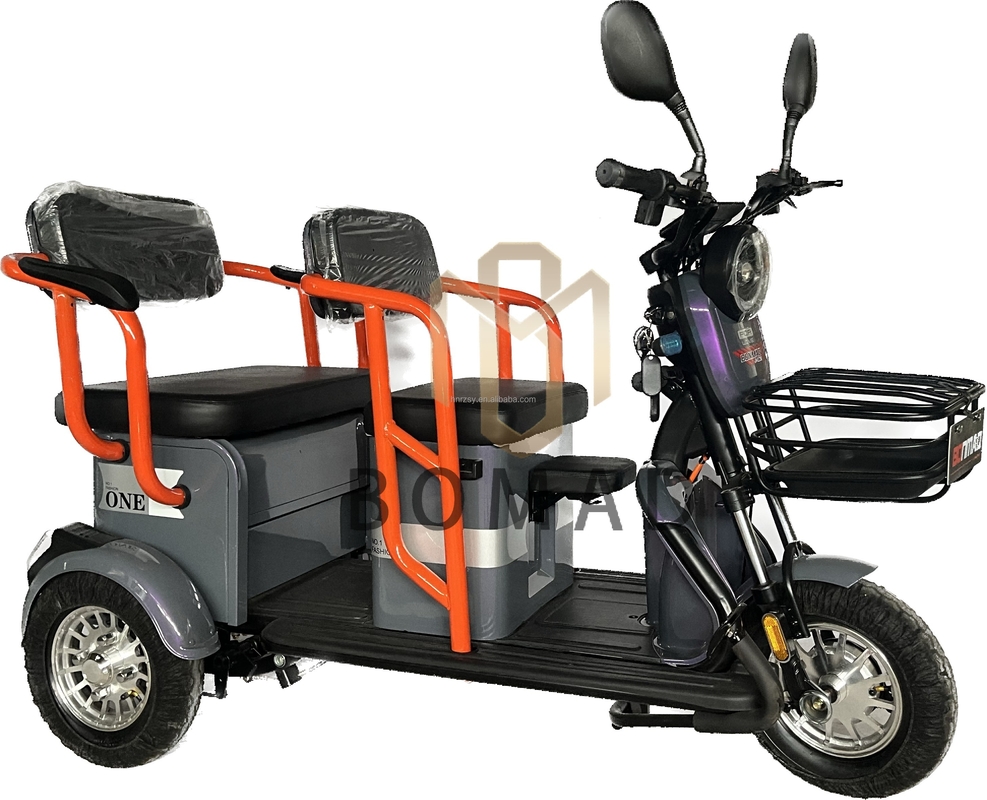 성인용 전기 삼륜자전거 48v 800w 배터리 60V100Ah 리?? 이온