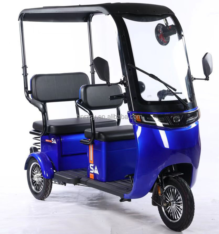전기 삼륜자동차 성인용 삼륜자동차 48v 60v 72v 유료 화물 용량 ≥400kg 등급 능력 ≥25° 일반 전기
