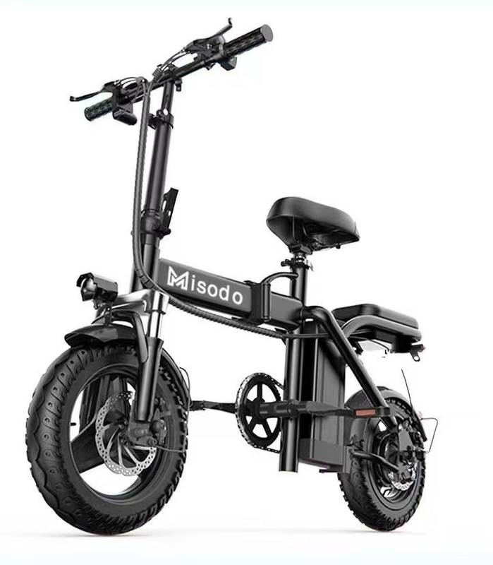 2024 접는 EMU 1000w EMU 장거리 페달 도시 EMU 철강 프레임 재료와 최대 속도 30-50Km/h