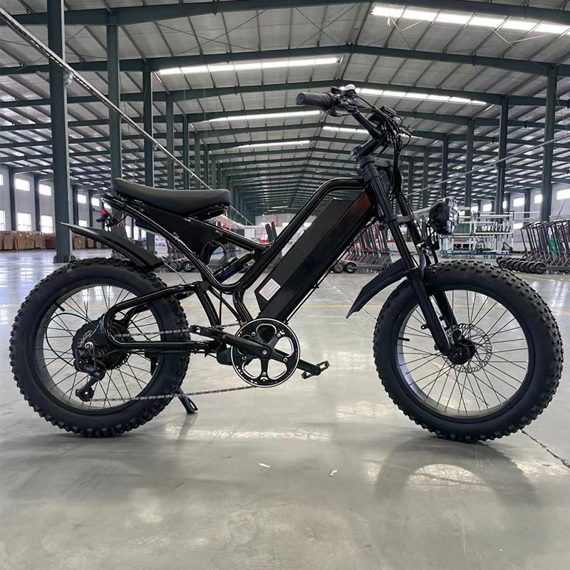 26&quot; 27.5' 29' 2024 750w 48v 빠른 속도 60km/H 전기 도시 지방 타이어 하이브리드 자전거